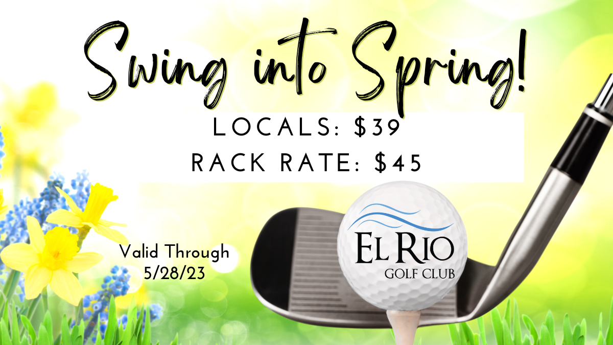 Swing into Spring Golf Special